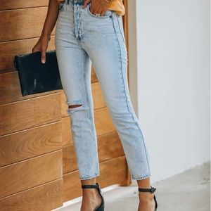 Vici Collection Jeans - size 28 Cancun Light Wash Jeans